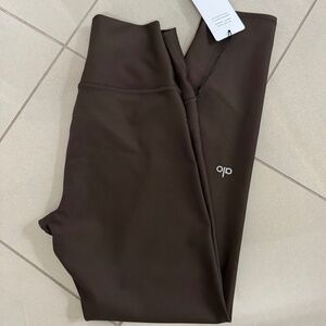ALO-7/8 High-Waist Airlift Legging-Espresso-Size Medium-NWT